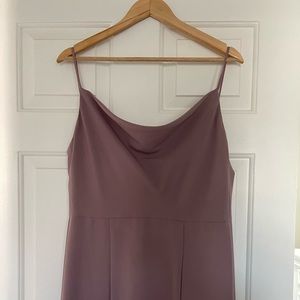 Amsale Tali Dress, size 10, Mauve color, bridesmaid dress